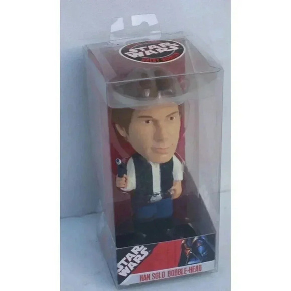 Vintage 2007 Funko Star Wars Bobble-Head Series 1 Han Solo 2007 S71 Lucas Films - Picture 2 of 3